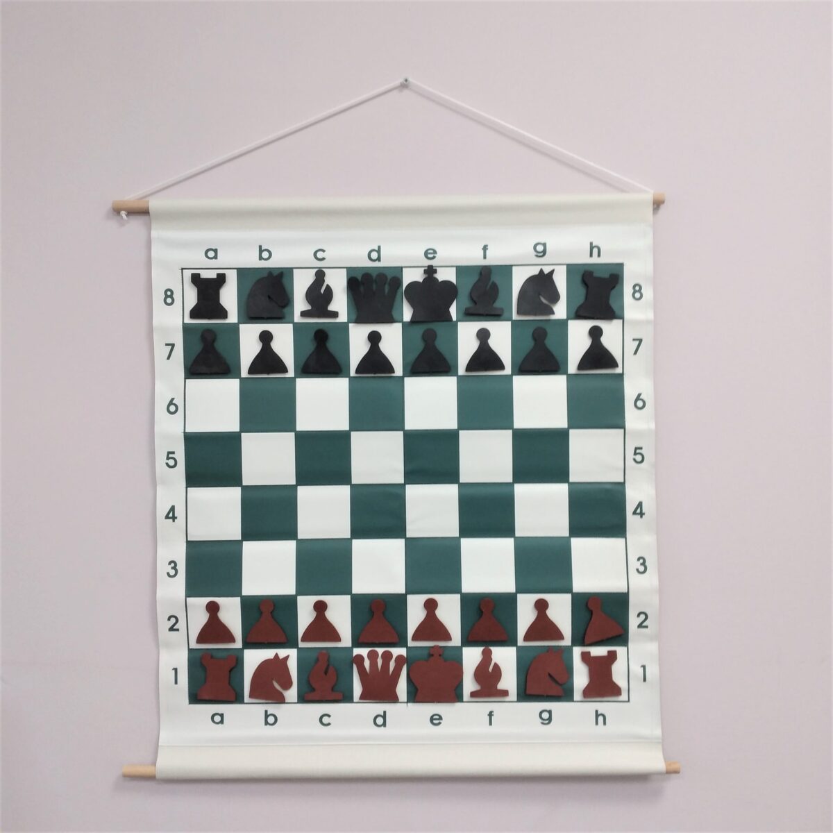 Roll-up Magnetic Chess Demo Board