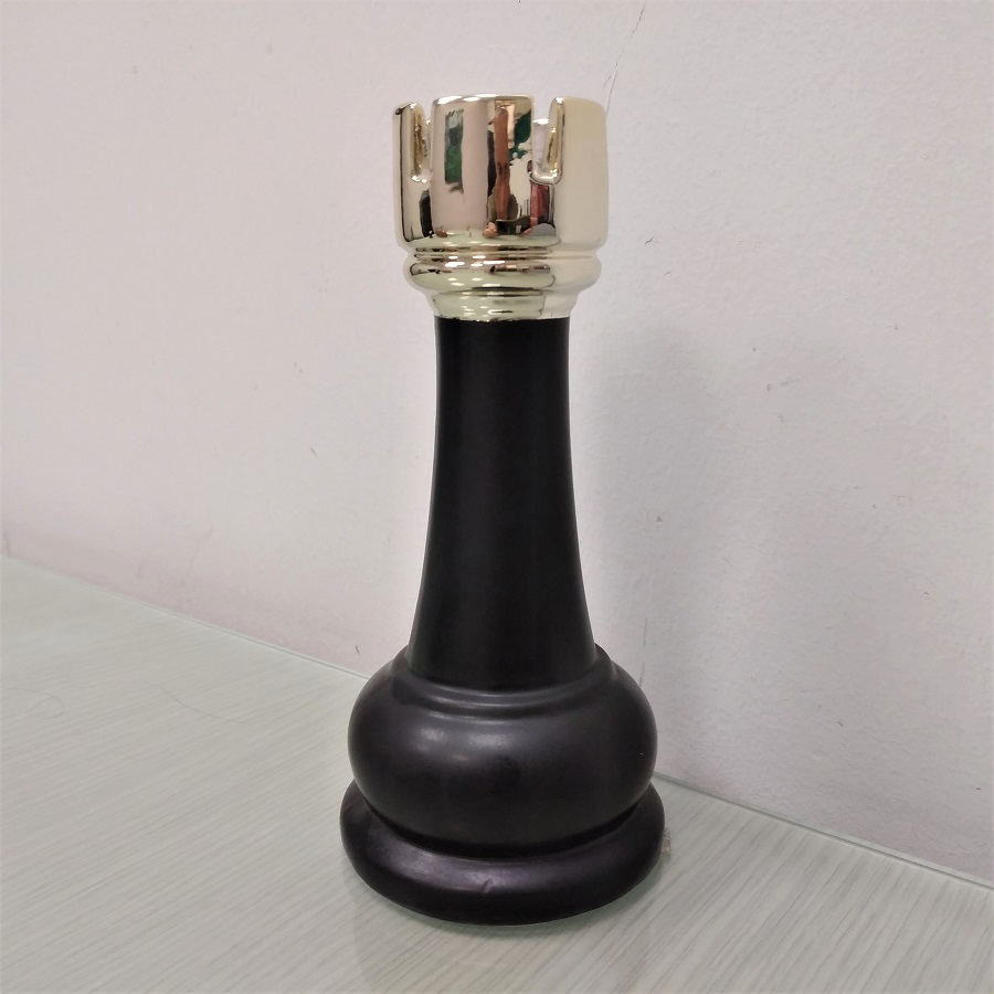 Decorative chess piece for  decoration ( 17 cm tall rook )