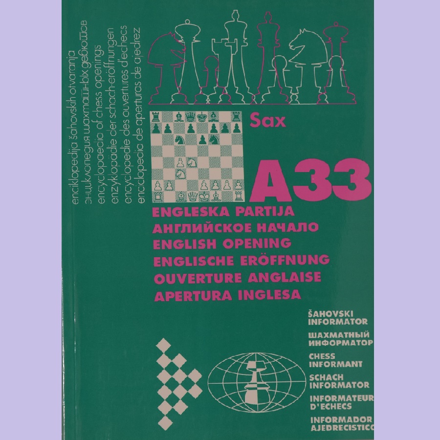A33 CHESS INFORMANT English Opening by Sax