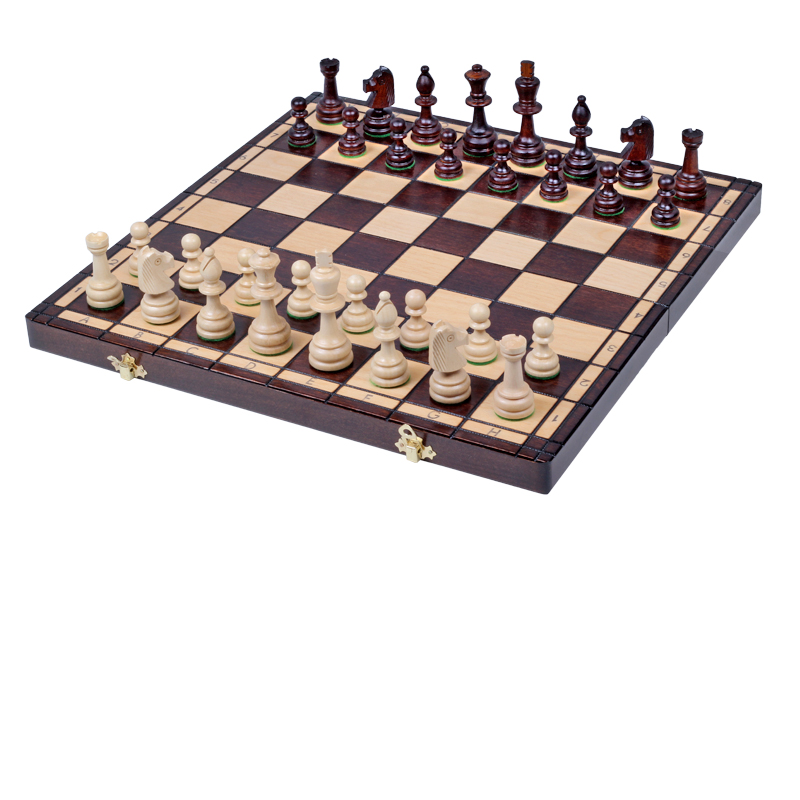 סט שחמט עץ OLYMPIC. מק''ט 4009