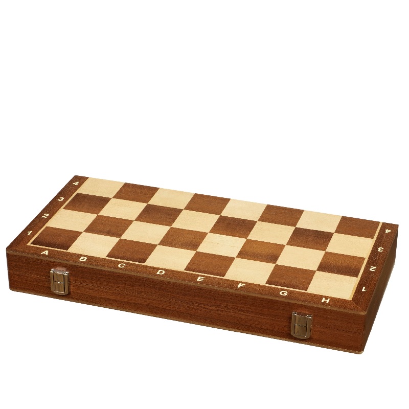 Wooden Professional Folding Chess Board/Box  54 cm