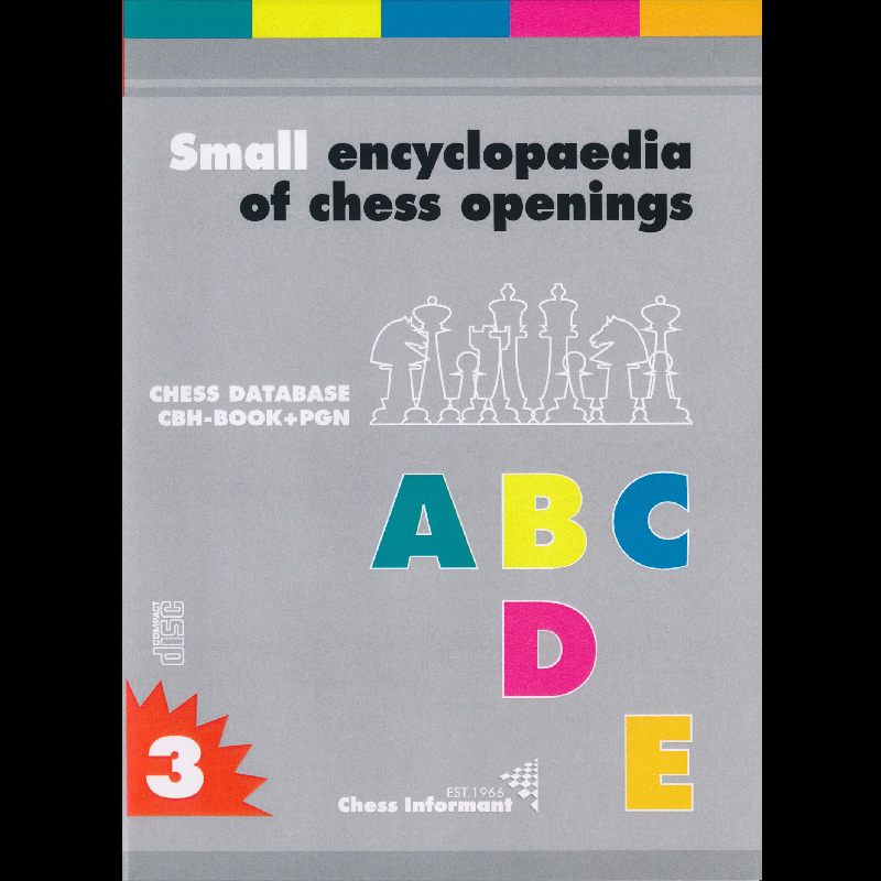 Small Encyclopedia of Chess Openings ABCDE on CD (3rd Edition) Chess  Software