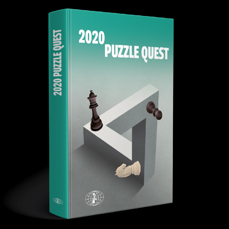 Puzzle Quest 2020 by Ivan Ivanisevic. ספר באנגלית. מק''ט 5011