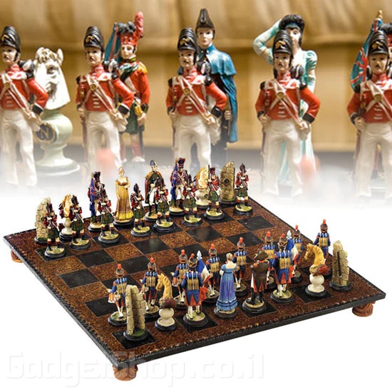 Napoleon and Wellington - The Battle of Waterloo Chess Set